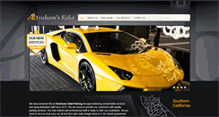 Desktop Screenshot of abrahamsvalet.com